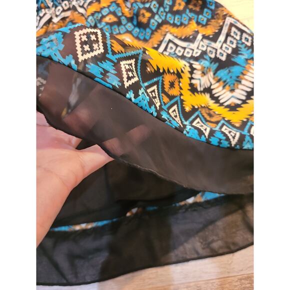 Sweet storm large juniors abstract pattern dress - Picture 2 of 8